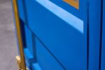 Komoda barek Container Globetrotter 180 cm sejf niebieski - Invicta Interior 8