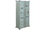Komoda barek na wino Container niebieska  - Item International 2