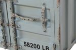 Komoda barek na wino Container niebieska 77 cm  - Item International 8
