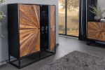 Komoda Barracuda drewno mango i teak brązowa 120 cm - Invicta Interior 4