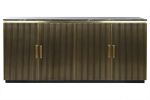 Komoda Bijou złota z czarnym marmurem - Item International 1