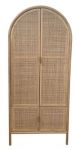 Komoda Boho Luxury szafa z rattanu i drewna - Item International 1