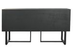 Komoda Caldera srebrna chrom 150 cm - Item International 3