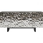 Komoda Caldera srebrna chrom 160x78 cm - Kare Design 1