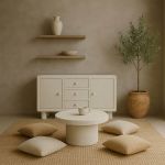 Komoda Cement biała ivory - Item International 3