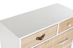 Komoda Cocina patchwork biała 10 szuflad - Item International 5