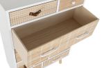 Komoda Cocina patchwork biała 10 szuflad - Item International 3