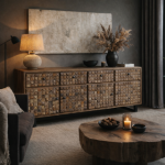 Komoda Coco z recyklingowanego drewna 200 cm - Light & Living 1