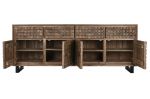 Komoda Coco z recyklingowanego drewna 200 cm - Light & Living 4