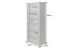Komoda Container Globetrotter 180 cm sejf złoty - Invicta Interior 11