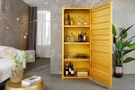 Komoda Container Globetrotter 180 cm sejf złoty - Invicta Interior 3