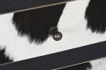Komoda Cow czarna 115 cm  - Item International 8