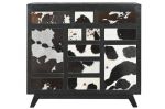 Komoda Cow czarna 115 cm  - Item International 1