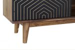 Komoda Decorativo drewno sheesham szafka RTV pod TV - Item International 8