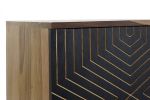 Komoda Decorativo drewno sheesham szafka RTV pod TV - Item International 7