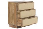 Komoda drewniana Bahia jute 3 szuflady - Item International 5