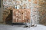 Komoda drewniana barek na wino Exquisite 3D - Item International 2