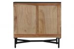 Komoda drewniana barek na wino Wave z marmurowym blatem - Item International 3