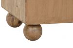 Komoda drewniana Bubble szafka nocna na nogach kulach - Item International 8