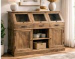 Komoda drewniana Bufet Atelier mango 2