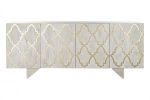 Komoda drewniana Decor złota 2
