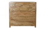 Komoda drewniana Eden z szufladami 1