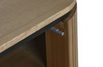 Komoda drewniana Elegant szafka nocna z lamelami - Item International 6