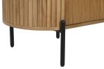 Komoda drewniana Elegant szafka nocna z lamelami - Item International 9