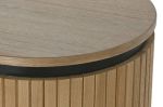 Komoda drewniana Elegant z lamelami  - Item International 6