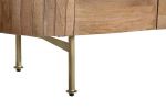 Komoda drewniana Grace RTV z marmurowym blatem 145x48 cm - Item International 8