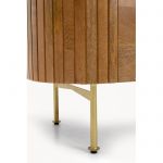 Komoda drewniana Grace z marmurowym blatem 100x78 cm - Kare Design 11