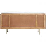 Komoda drewniana Grace z marmurowym blatem 160x78 cm - Kare Design 7