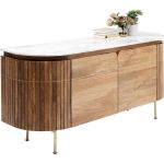 Komoda drewniana Grace z marmurowym blatem 160x78 cm - Kare Design 8