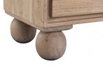 Komoda drewniana Japandi Modern na nogach kulach 9