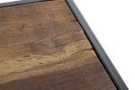 Komoda drewniana Loft na kółkach - Item International 6