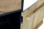 Komoda drewniana Loft na kółkach 4