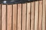 Komoda drewniana Marble z lamelami i marmurem 170 cm - Item International 7