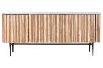 Komoda drewniana Marble z lamelami i marmurem 170 cm - Item International 1