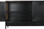 Komoda drewniana Nero Loft - Item International 5