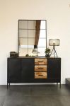 Komoda drewniana Nero Loft - Item International 7