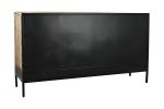 Komoda drewniana Nero Loft - Item International 4