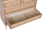 Komoda drewniana Rattan collection 80 cm - Item International 4