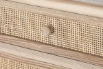 Komoda drewniana Rattan collection 80 cm - Item International 5