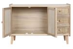 Komoda drewniana Rattan collection 90 cm - Item International 4