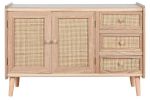 Komoda drewniana Rattan collection 90 cm - Item International 1