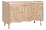 Komoda drewniana Rattan collection 90 cm - Item International 2