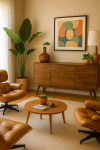 Komoda drewniana retro Denver - Item International 2