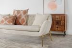 Komoda drewniana Retro look drewno akacjowe 100 cm - Item International 7