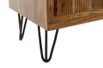 Komoda drewniana Retro look drewno akacjowe 100 cm - Item International 6