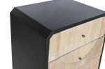 Komoda drewniana Retro round czarna z 5 szufladami - Item International 5